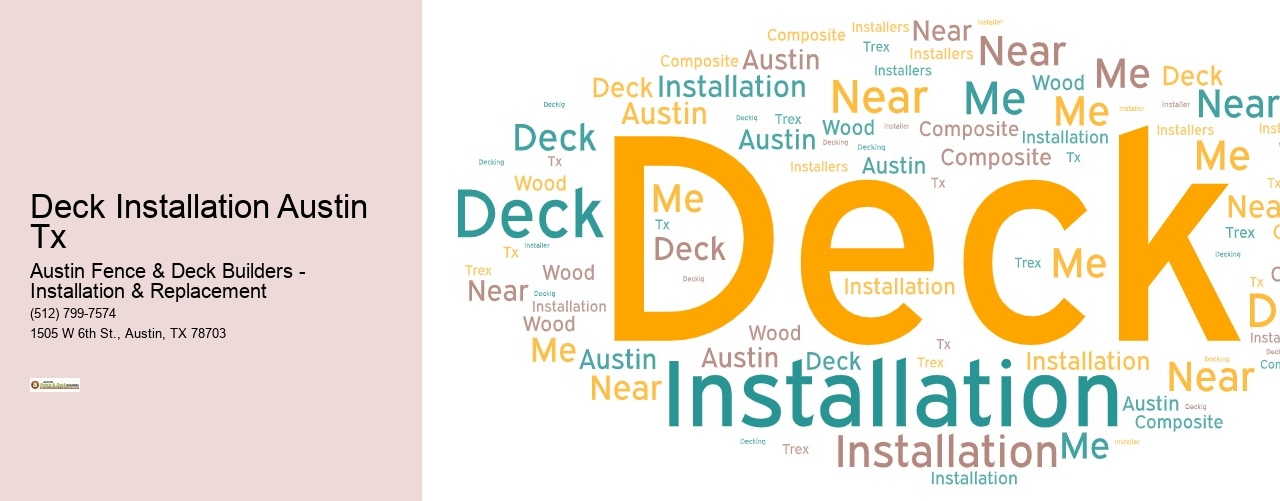 Deck Installation Austin Tx