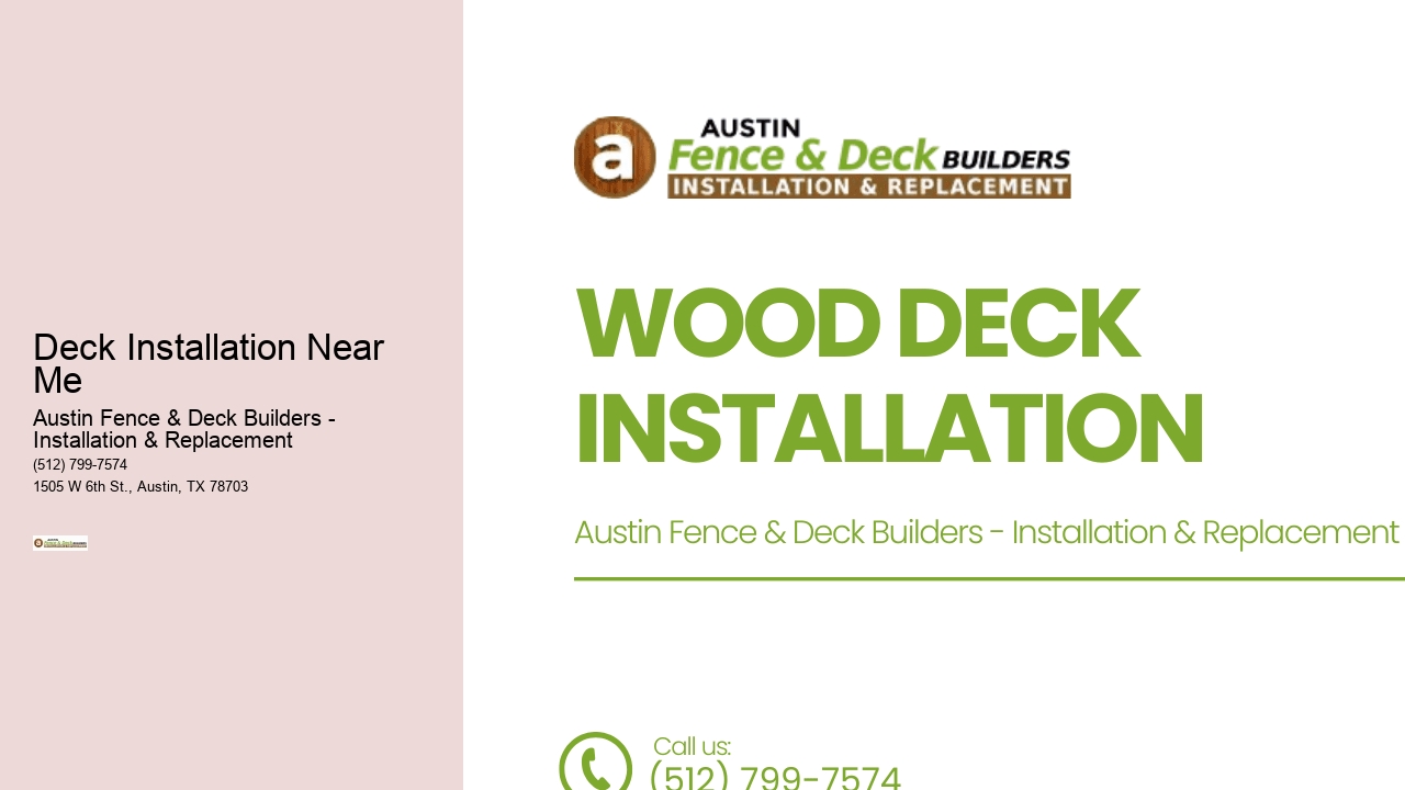 Deck Installation Near Me