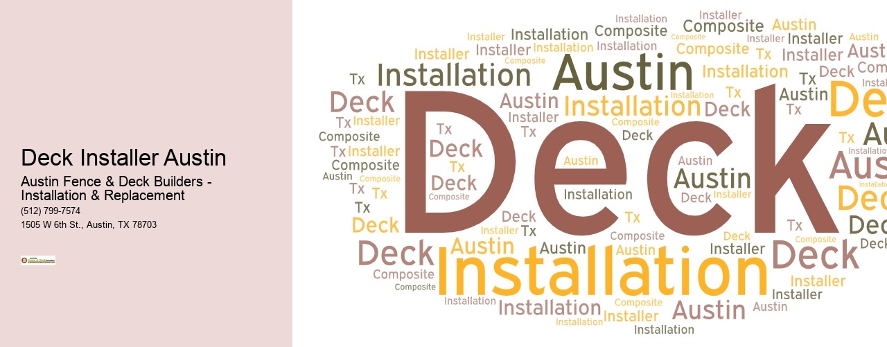 Deck Installer Austin