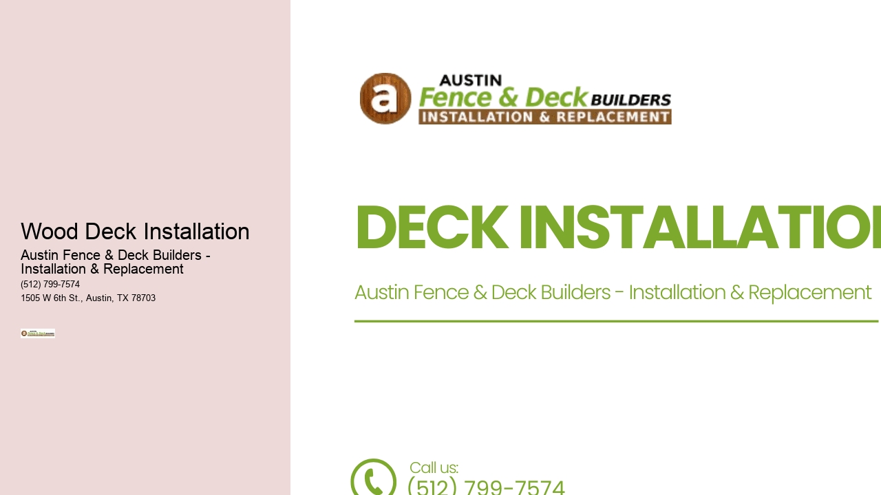 Wood Deck Installation